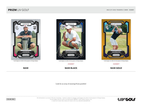 2024 Panini Prizm LIV Golf Hobby