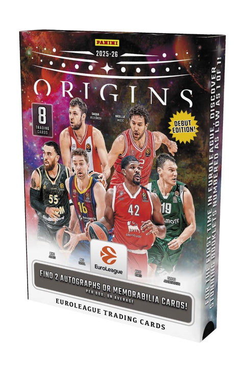2025/26 Panini Origins EuroLeague Basketball Hobby