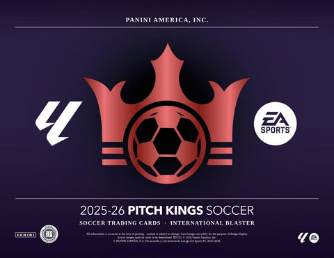 2025/26 Panini Pitch Kings Soccer International Blaster