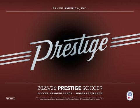 2025/26 Panini Prestige EFL Soccer Hobby Preferred