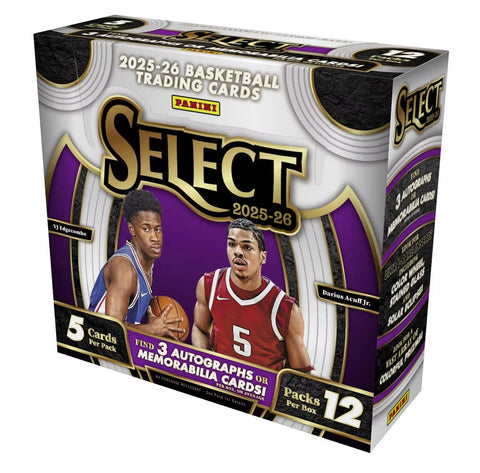 2025/26 Panini Select Basketball Hobby