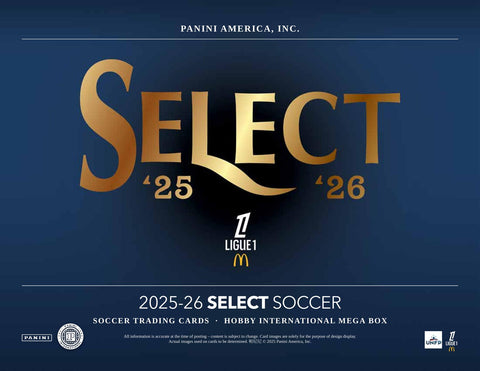 2025/26 Panini Select Ligue 1 Soccer International Mega Hobby