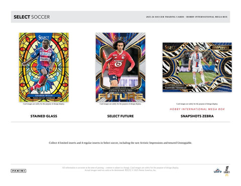 2025/26 Panini Select Ligue 1 Soccer International Mega Hobby