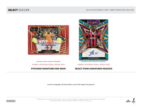 2025/26 Panini Select Ligue 1 Soccer International Mega Hobby