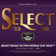 2025/26 Panini Select Road to FIFA World Cup Soccer Hobby