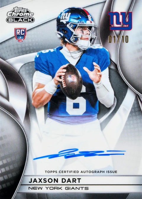 2025 Topps Chrome Black Football Hobby
