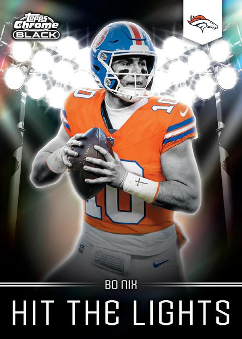 2025 Topps Chrome Black Football Hobby