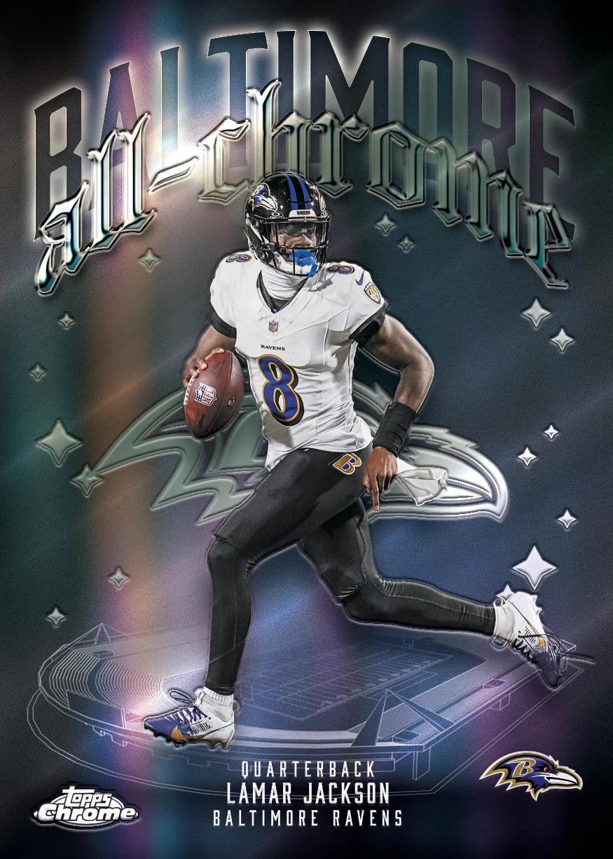 2025 Topps Chrome Football Hobby