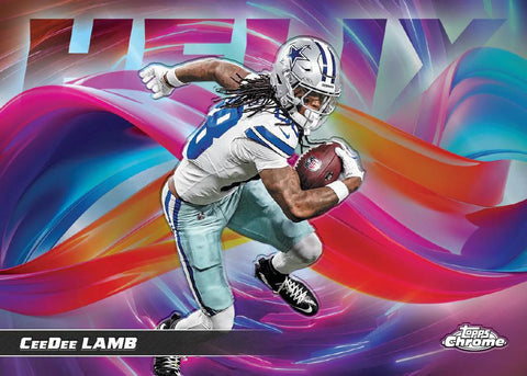 2025 Topps Chrome Football Hobby Jumbo