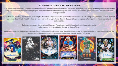 2025 Topps Cosmic Chrome Football Hobby