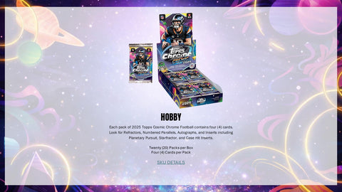 2025 Topps Cosmic Chrome Football Hobby