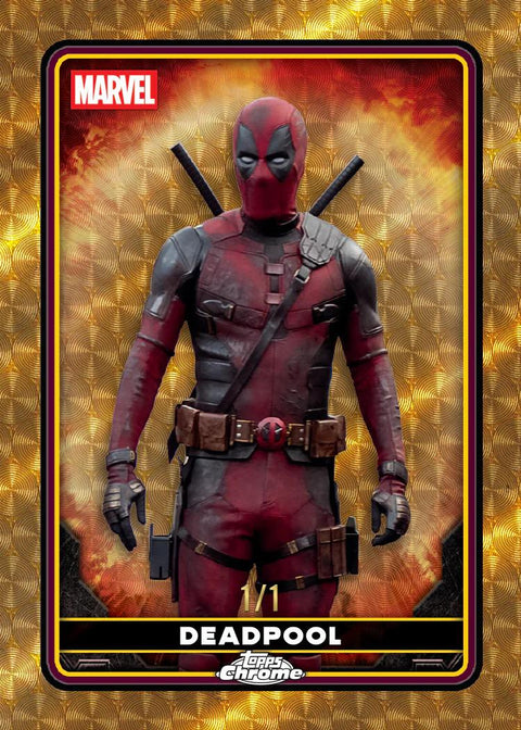 2025 Topps Deadpool Chrome Hobby