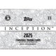 2025 Topps Inception Baseball Hobby