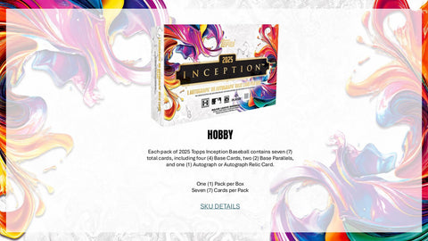 2025 Topps Inception Baseball Hobby
