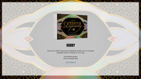 2025 Topps Dynasty Baseball Hobby