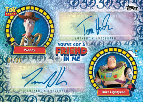 2025 Topps Crystal 30 Years of Toy Story Hobby