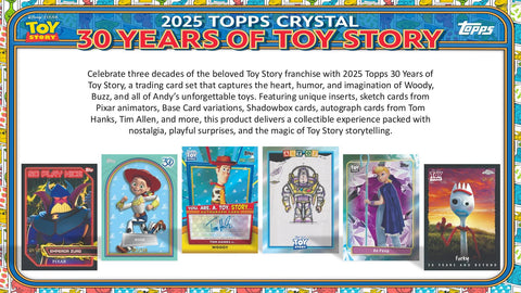 2025 Topps Crystal 30 Years of Toy Story Hobby