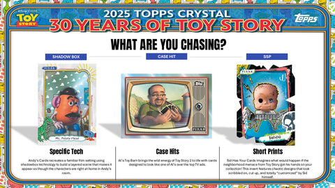 2025 Topps Crystal 30 Years of Toy Story Hobby