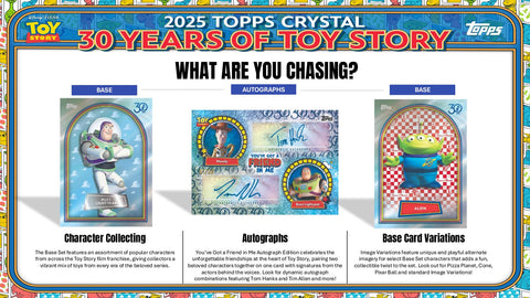 2025 Topps Crystal 30 Years of Toy Story Hobby