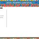 2025 Topps Crystal 30 Years of Toy Story Hobby