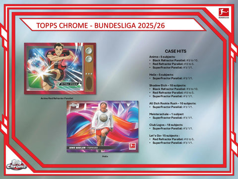 2025/26 Topps Chrome Bundesliga Soccer Breaker Delight