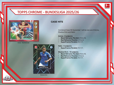 2025/26 Topps Chrome Bundesliga Soccer Hobby