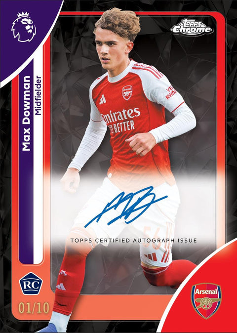 2025/26 Topps Chrome UEFA Club Competitions Soccer Sapphire Edition