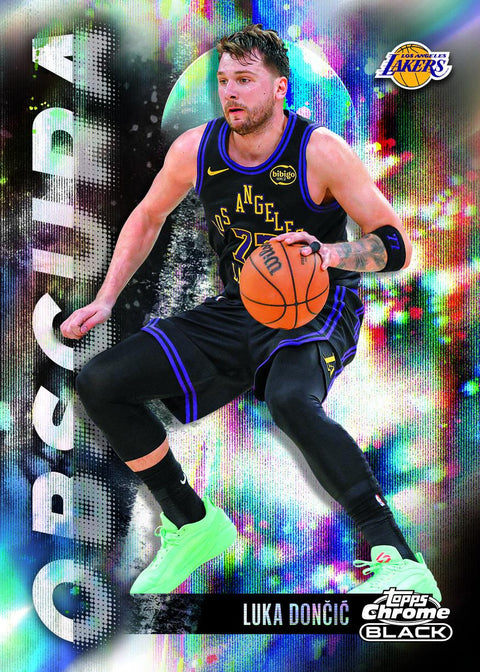 2025/26 Topps Chrome Black Basketball Hobby