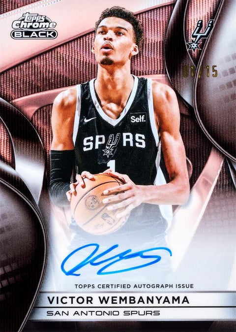 2025/26 Topps Chrome Black Basketball Hobby