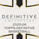 2025/26 Topps Definitive Collection Basketball Hobby