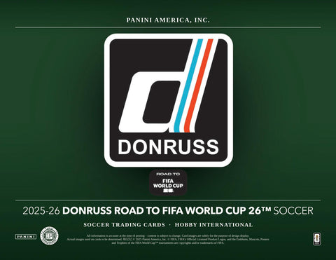 2025/26 Panini Donruss Road to FIFA World Cup Soccer Hobby International