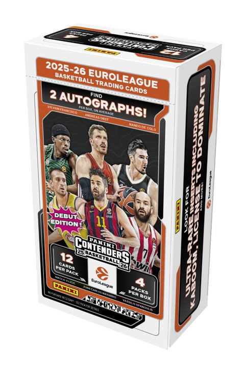 2025/26 Panini Contenders EuroLeague Basketball Hobby