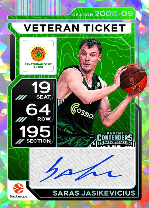 2025/26 Panini Contenders EuroLeague Basketball Hobby