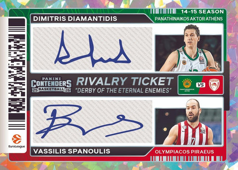 2025/26 Panini Contenders EuroLeague Basketball Hobby