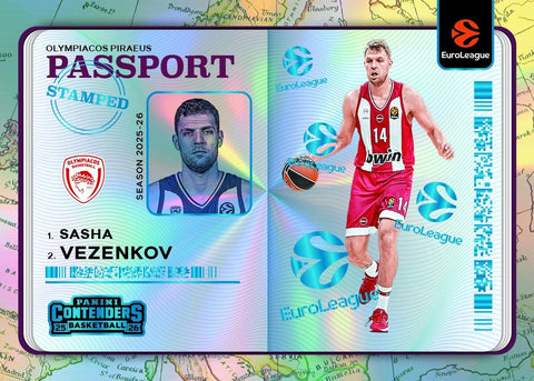 2025/26 Panini Contenders EuroLeague Basketball Hobby