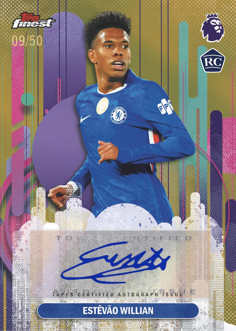 2025/26 Topps Finest Premier League EPL Soccer Hobby