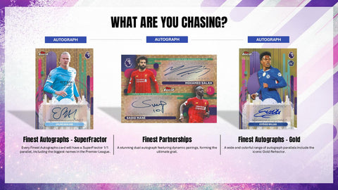 2025/26 Topps Finest Premier League EPL Soccer Hobby