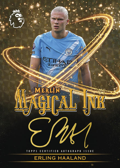 2025/26 Topps Merlin Premier League EPL Soccer Hobby
