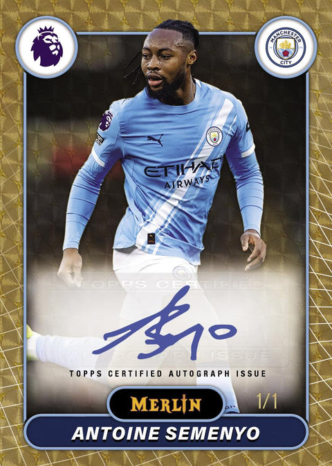 2025/26 Topps Merlin Premier League EPL Soccer Hobby