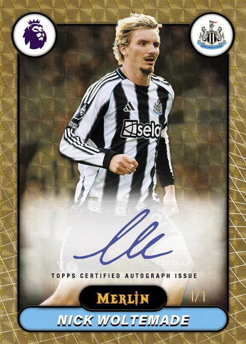 2025/26 Topps Merlin Premier League EPL Soccer Hobby