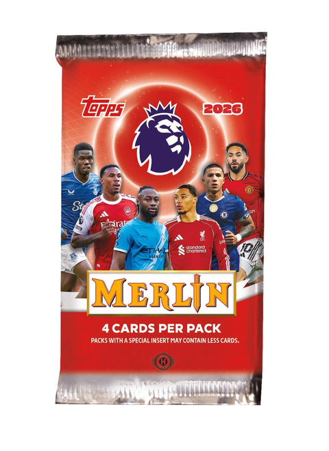 2025/26 Topps Merlin Premier League EPL Soccer Hobby