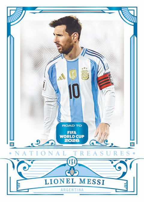 2025/26 Panini National Treasures Road to FIFA World Cup Soccer Hobby (Presell)