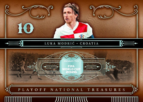 2025/26 Panini National Treasures Road to FIFA World Cup Soccer Hobby (Presell)