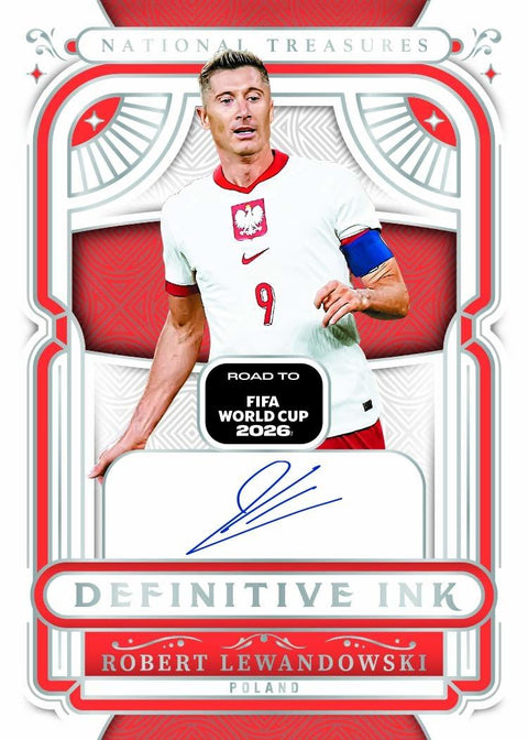 2025/26 Panini National Treasures Road to FIFA World Cup Soccer Hobby (Presell)