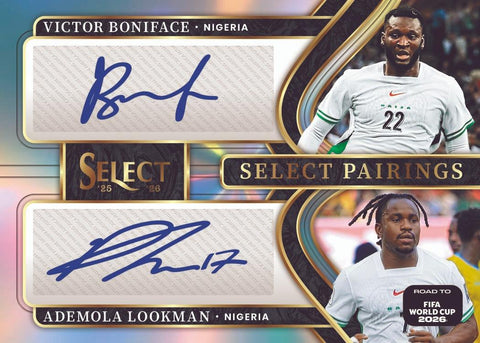 2025/26 Panini Select Road to FIFA World Cup Soccer Hobby