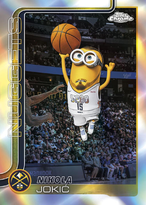 2025/26 Topps Chrome Update Series Basketball Delight