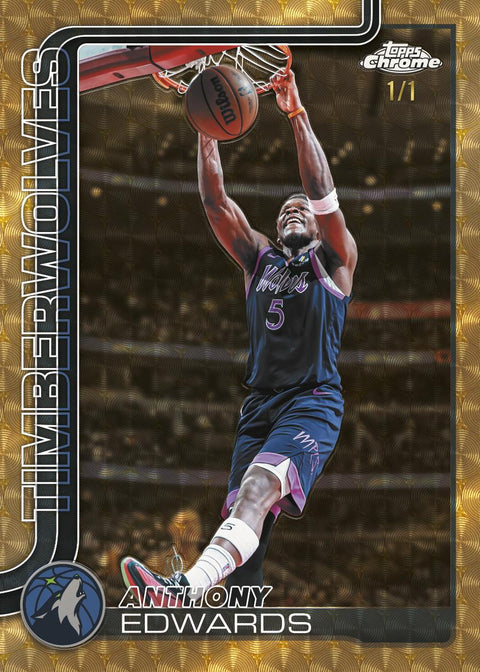 2025/26 Topps Chrome Update Series Basketball Mega