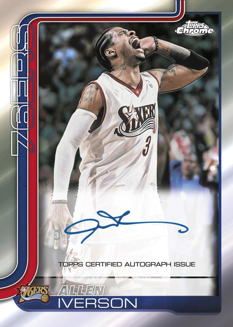 2025/26 Topps Chrome Update Series Basketball Mega