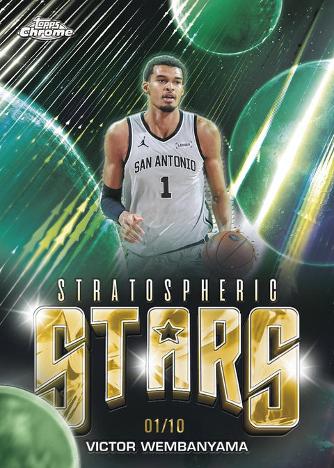 2025/26 Topps Chrome Update Series Basketball Hobby Jumbo