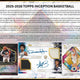 2025/26 Topps Inception Basketball Hobby